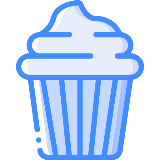 컵케이크 Basic Miscellany Blue icon