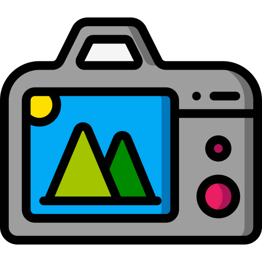 fotografie Basic Miscellany Lineal Color icon