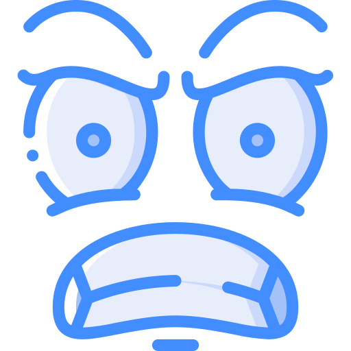enfadado Basic Miscellany Blue icono