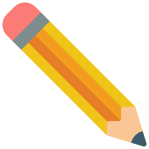 crayon Basic Miscellany Flat Icône