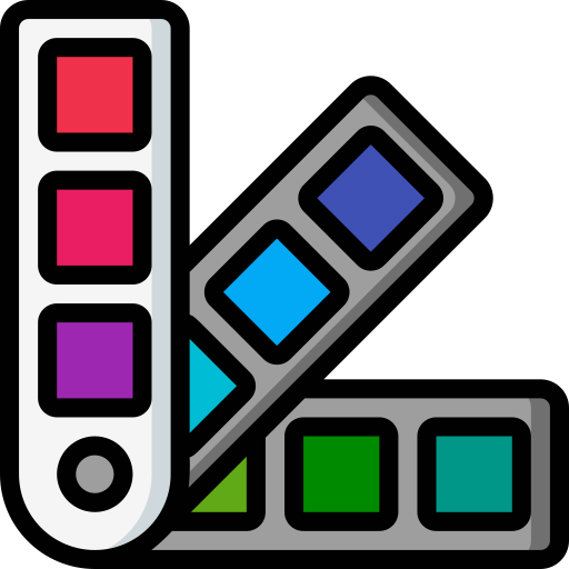 Pallete Basic Miscellany Lineal Color icon