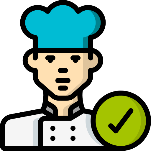 cocinero Basic Miscellany Lineal Color icono