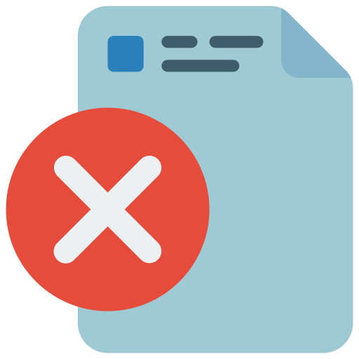 botón eliminar Basic Miscellany Flat icono