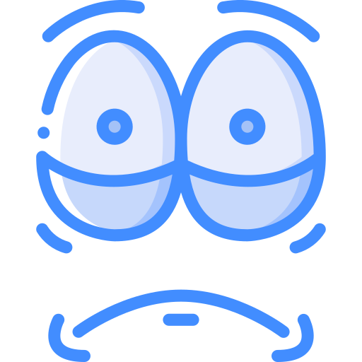 triste Basic Miscellany Blue Icône