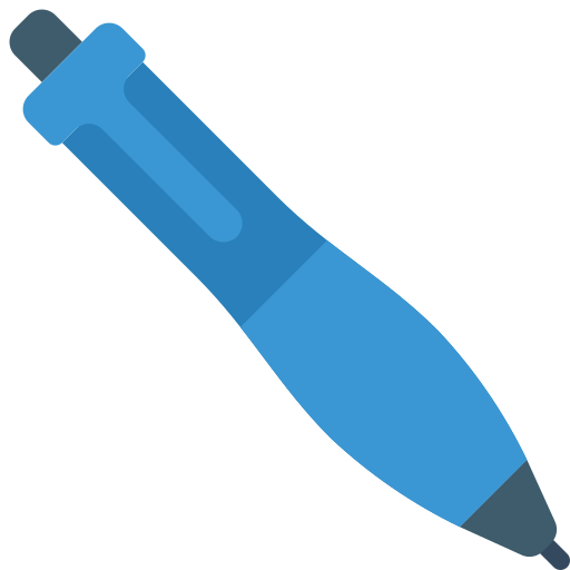 pen Basic Miscellany Flat icoon