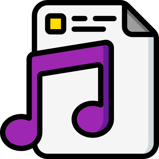 Music file Basic Miscellany Lineal Color icon