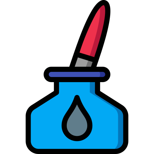 Ink Basic Miscellany Lineal Color icon