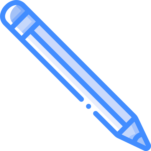 crayon Basic Miscellany Blue Icône