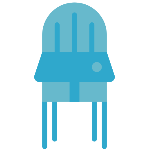 Chair Basic Miscellany Flat icon