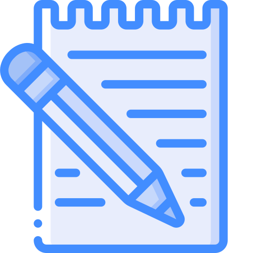 ołówek i papier Basic Miscellany Blue ikona