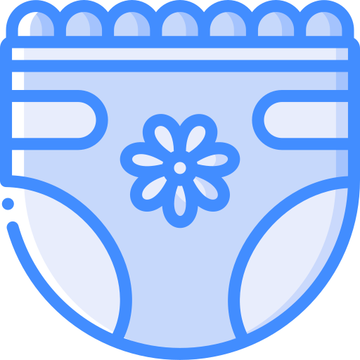 pannolino Basic Miscellany Blue icona