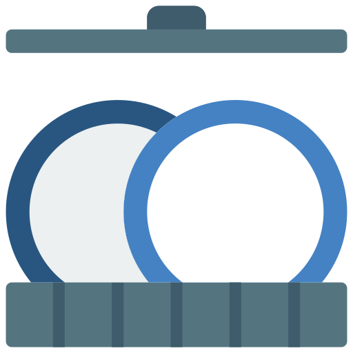 Dishwasher Basic Miscellany Flat icon