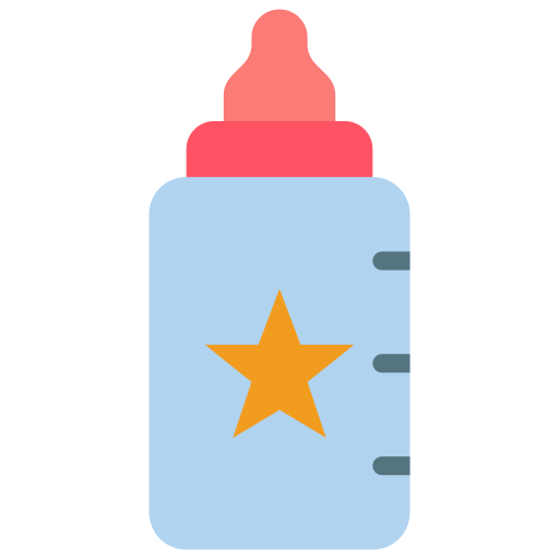 Baby bottle Basic Miscellany Flat icon