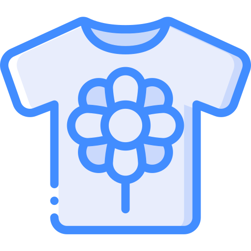 Clothes Basic Miscellany Blue icon