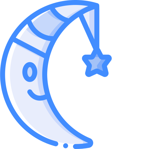księżyc Basic Miscellany Blue ikona