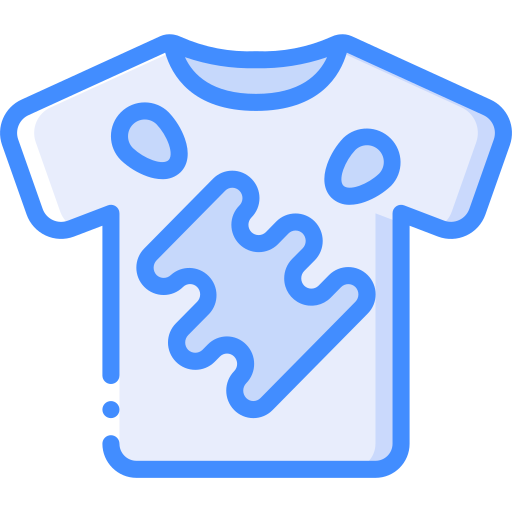 het wassen van kleding Basic Miscellany Blue icoon