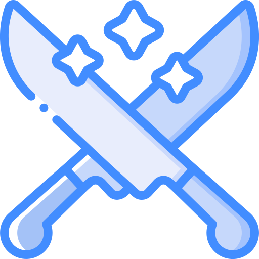 messer Basic Miscellany Blue icon