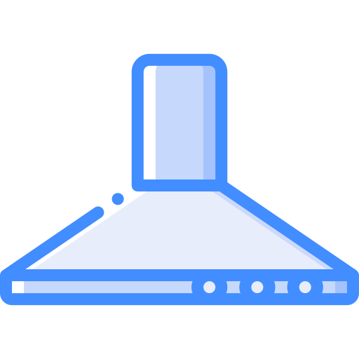 Extractor hood Basic Miscellany Blue icon