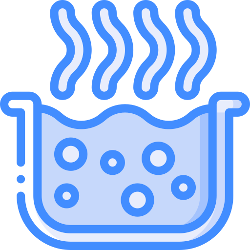Boiling Basic Miscellany Blue icon