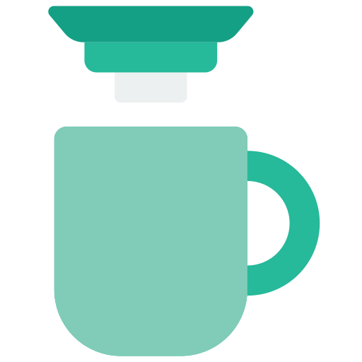 kaffeemaschine Basic Miscellany Flat icon