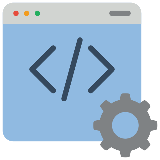 웹 개발 Basic Miscellany Flat icon