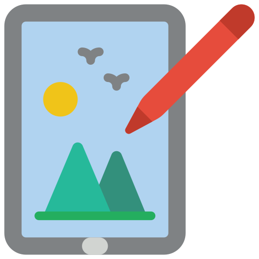 tablette Basic Miscellany Flat icon