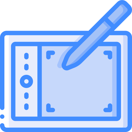 태블릿 Basic Miscellany Blue icon