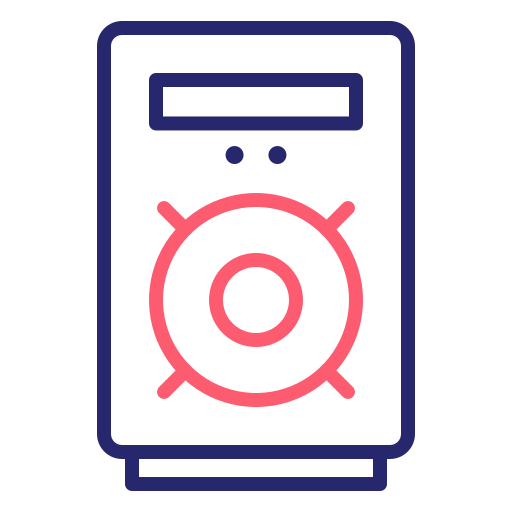 Sound system Generic Outline Color icon