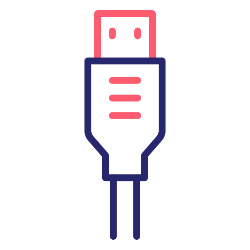 usb-anschluss Generic Outline Color icon