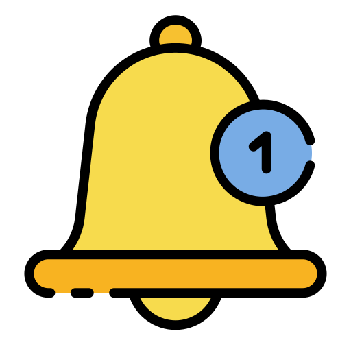campana de notificación Good Ware Lineal Color icono