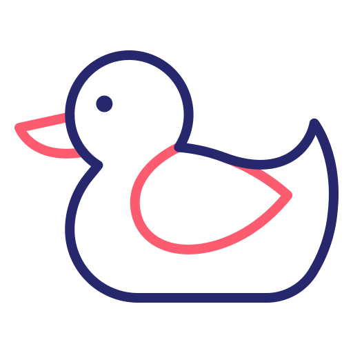 Rubber duck Generic Outline Color icon