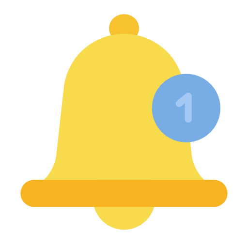 Notification bell Good Ware Flat icon