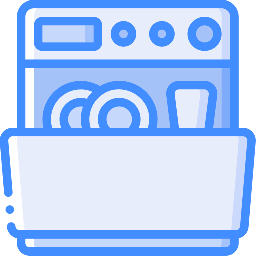 lavavajillas Basic Miscellany Blue icono