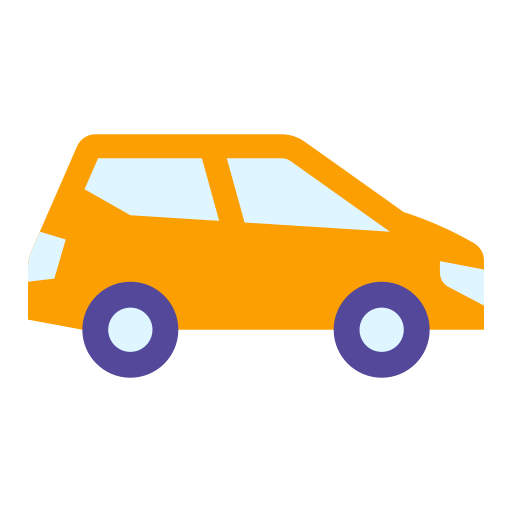 coche de juguete Good Ware Flat icono