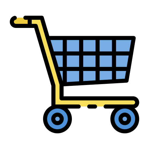 Shopping trolley Good Ware Lineal Color icon