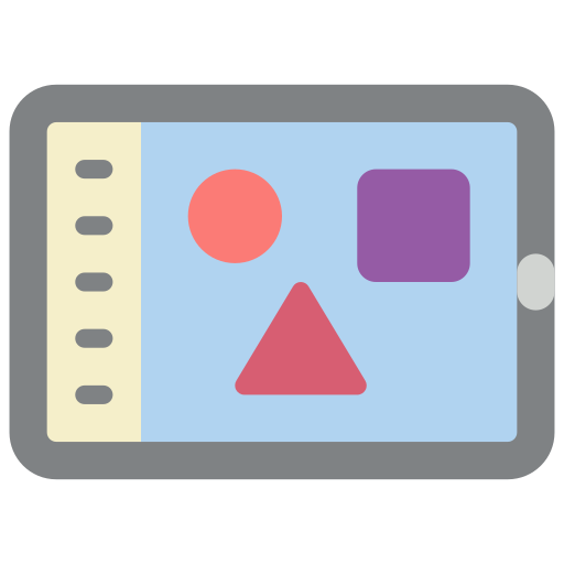 tablette Basic Miscellany Flat icon