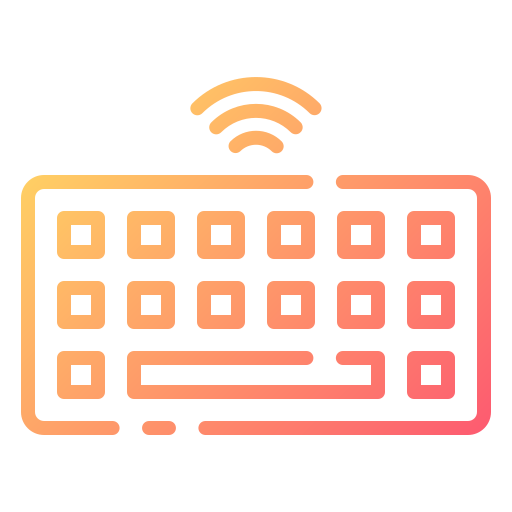 Wireless keyboard Good Ware Gradient icon