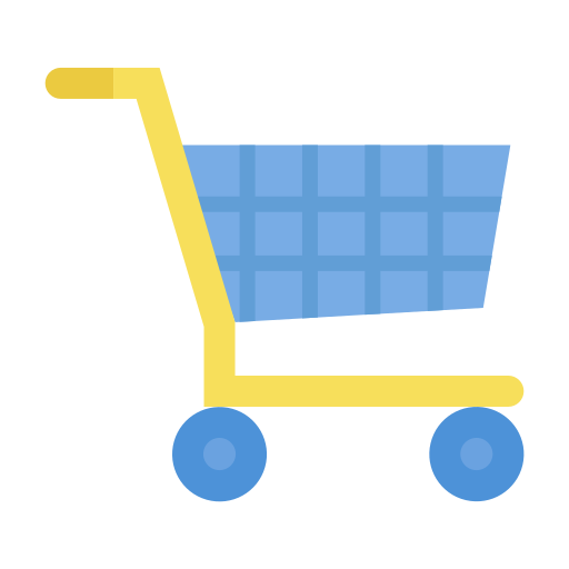 Shopping trolley Good Ware Flat icon