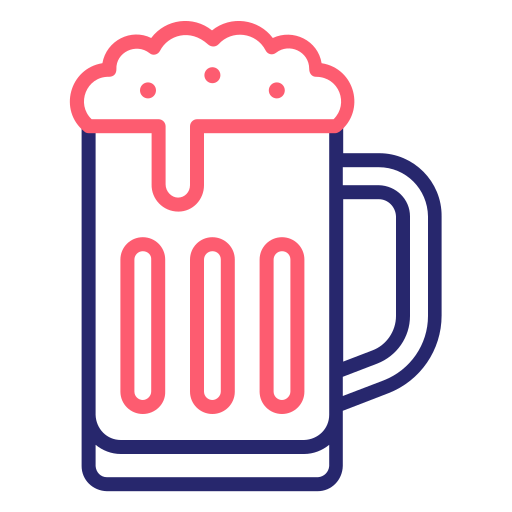 Beer mug Generic Outline Color icon