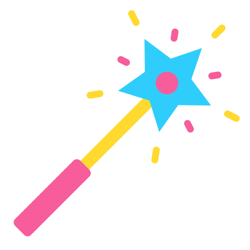 Magic wand Good Ware Flat icon