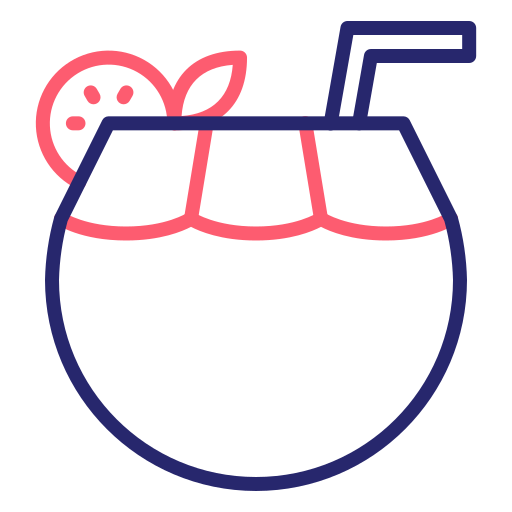 ココナッツ Generic Outline Color icon