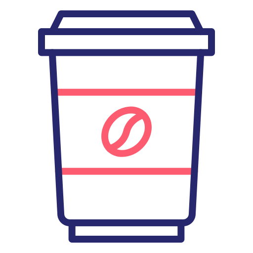 コーヒーカップ Generic Outline Color icon