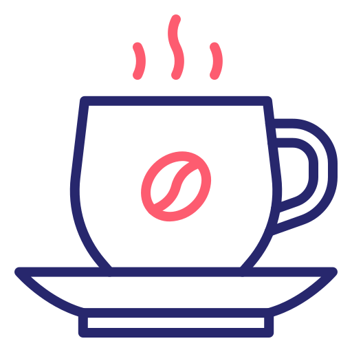 コーヒーマグカップ Generic Outline Color icon