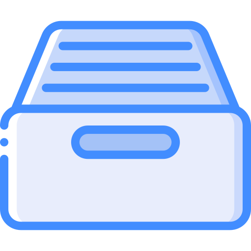 archiv Basic Miscellany Blue icon