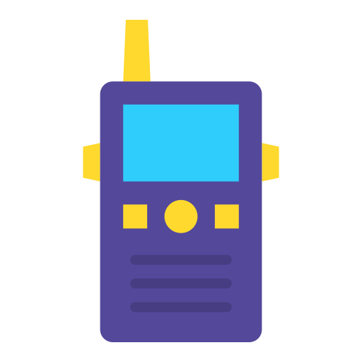 walkie-talkie Good Ware Flat icon