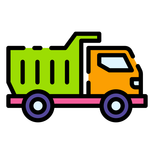 zabawkowa ciężarówka Good Ware Lineal Color ikona