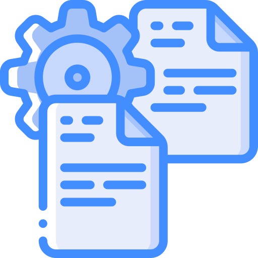 gestión de archivos Basic Miscellany Blue icono