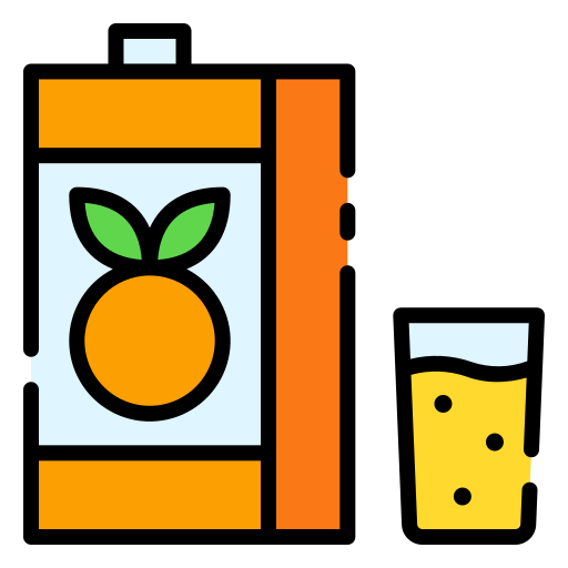 Juice box Good Ware Lineal Color icon