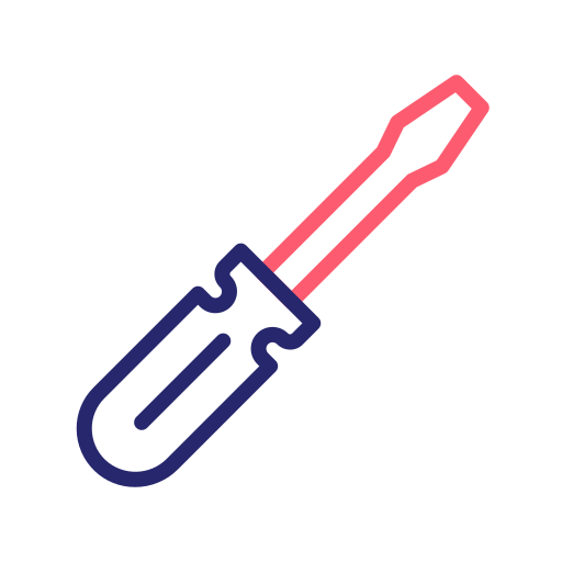 Screwdriver Generic Outline Color icon