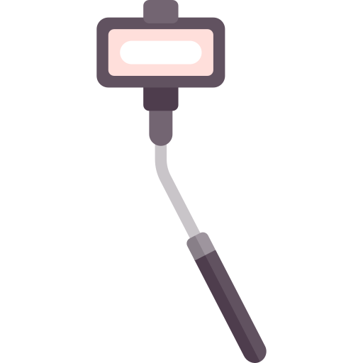 selfie-stick Special Flat icoon